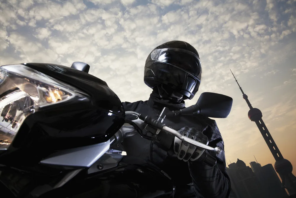 Motorcycle Attorney Photo of an motorcyclist